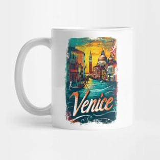 Venice Retro Italy poster Mug